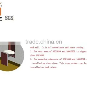 Patent Product Wall Mounted Chair Hidden Folding Chair Hardware for Shoes Rack Shoes Cabinet thumbnail-2