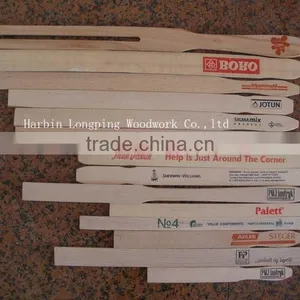 Wooden Paint Paddle Print, Paint Mixing Stirrer thumbnail-2