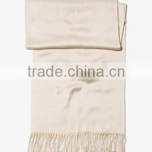Beige Pasmina Viscose Scarf Pashmina Scarves Viscose Shawl Pasmina Scarf thumbnail-2