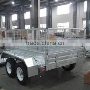 Hot Dip Galvanized Tandem Box Trailer thumbnail-2