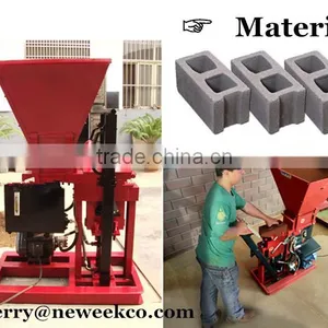 Neweek Removable Baking-free Manual Concrete Block Making Machine for Sale thumbnail-2