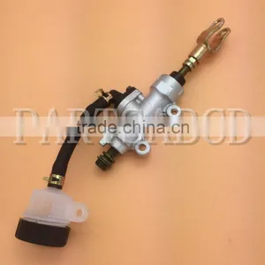 ATV Rear Foot Brake Master Cylinder Pump W/Reservoir 136mm Rod Length thumbnail-1