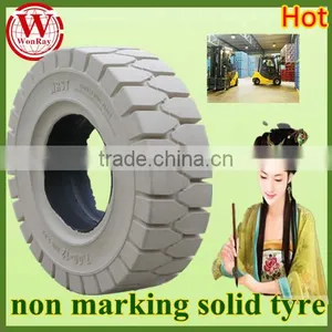 Rubber Wheels 4.00-8, 4.00-8 Solid Tires for Scissor Lift thumbnail-1