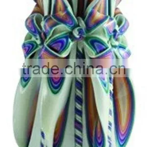 Customized Handmade Panited Hand Carved Candles for Sale thumbnail-1