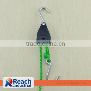 1/4" Rope Clamp Tie Down With Ratchet Mechanism thumbnail-1