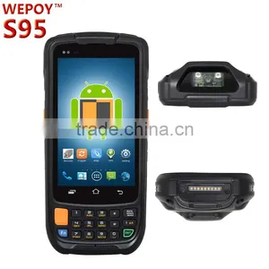 IP65 4G LET Wifi Nfc GPS 1D 2D Barcode Scanner Rugged Android Pda thumbnail-5