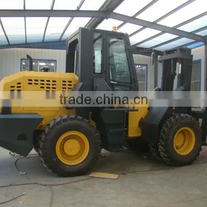 10Ton Rough Terrain Forklift,50% Grade Ability,strong Engine thumbnail-1