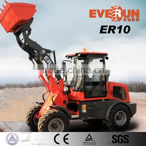 EVERUN Farm Machinery 1ton 4WD Small Wheel Loader thumbnail-4