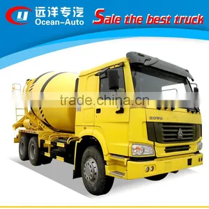 China Manufacture 6X4 Sinotruk Howo 10 Cubic Meters Concrete Mixer Truck thumbnail-1