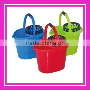 Twist Mop With Spin Bucket & Floor Mop Wringer Bucket thumbnail-1
