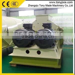 TONY Dual Shaft High Efficiency Roughage Wood Chips Hammer Mill for Sale thumbnail-2