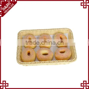 Eco-friendly Washable Plastic Rattan for Supermarket Kitchen Fancy Cheap Wholesale Baskets thumbnail-1