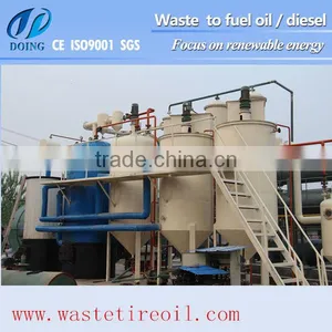 Oil Refining Line,Batch Refining Type and Semi-Automatic Automatic Grade Crude Oil Refining Plant thumbnail-1
