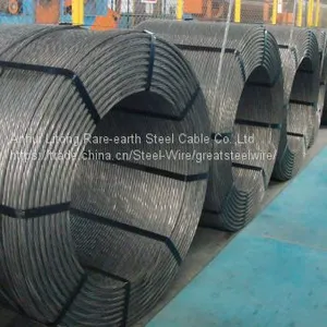 Low Relaxation PC Steel Wire Drawing Wire Type , Water Resistant Steel Strand Cable thumbnail-1