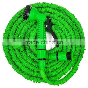 50 Feet Expandable Garden Watering Hose Pipe With 7-way Spray Nozzle Gun for Watering, Car Wash, Pet Washing thumbnail-2