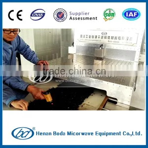 High Efficiency Continuous Automatic Black Soya Bean Microwave Dryer and Roaster thumbnail-1