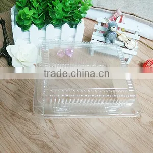 OPS Clear Plastic Clamshell Cake Boxes Wholesale thumbnail-2