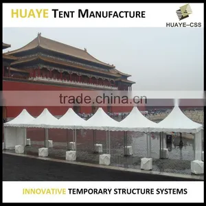 Popular Easy up Movable Outdoor Pagoda Tent for Events 10m Diameter Hexagonal Frame Tent thumbnail-3