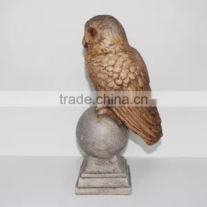 2015 Polyresin Owl Indoor Sculpture thumbnail-2