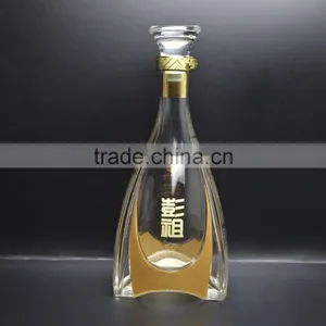 Wine Glass Bottle Vodka/whiskey Bottle Hot Sale Glassware Custom Designed thumbnail-1