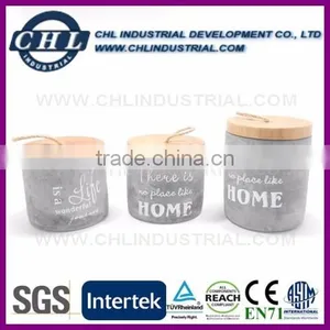 Home Decoration Customized Cement Container thumbnail-1