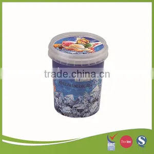 500ml Round Ice Cream Plastic Containers thumbnail-3