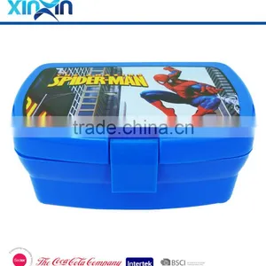 Plastic Lunch Box for Kids, Tiffin Box for Kids Original Factory in China thumbnail-1