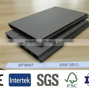 Easy Installed Wpc Wall Panel, Popular Exterior Wall Decoration, Wpc Outdoor, Wpc Decking, Flooring From China, Hot Sale. thumbnail-3