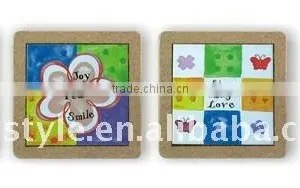 Ceramic Trivet With Cork Frame With Decal Printing thumbnail-1