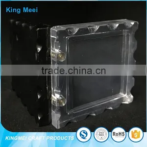 Clear Custom Acrylic Jewelry Display Stand With Lid thumbnail-6