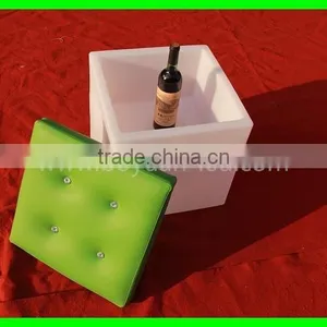 Fashionable Waterproof Disco Led Ice Bucket, Led Flower Pot, Led Cubic Tank thumbnail-1