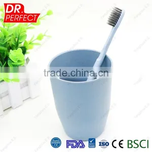 2017 the Latest Degradable Eco-friendly Wheat Straw Manufacture Large Quantity Ordered Environmental Toothbrush thumbnail-2