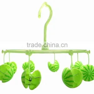 Cloth Hanger With Watermelon Peg thumbnail-1
