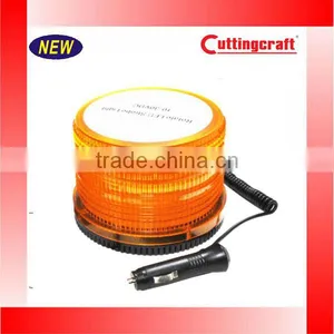 12/24V Car Truck Roof Warning Flashing Strobe Beacon Emergency Light Amber 72LED thumbnail-1