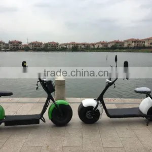 1000w60v Citycoco/seev/woqu Electric Fat Tire Scooter/harley E-scooter/cheap E-scooter thumbnail-3