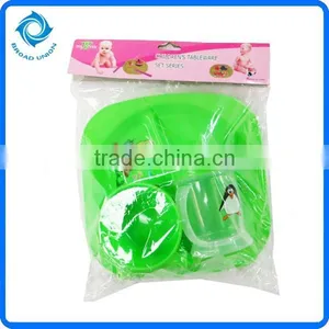 5PC Plastic Children Dinner Set thumbnail-1