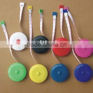 ROUND Shape& PVC Tape/ Mini Tape Measure/measurig Tape thumbnail-1