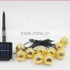 2016 New Product Solar Power Christmas 3m 10 Led Light Strip Lamp Wedding Xmas Party Garden Decor thumbnail-6