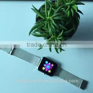 Private Tooling Cheap Factory Price Waterproof Digital Bluetooth Smart Watch With Soft Metal Wrist Band thumbnail-1