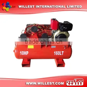 Diesel Belt Driven Air Compressor - BWI75D100H160F thumbnail-1