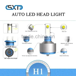 New Design no Fan High Power Car Led Headlamp HB3 HB4 12v-24v H1 H7 H8 H11 H16 9004 9005 9006 9007 Led Car Headlamp thumbnail-2