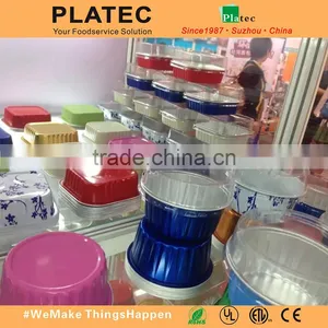 Cheap Colour Coated Airline Aluminium Foil Cake Tray thumbnail-4