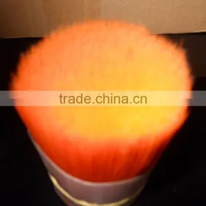 ORANGE PBT NYLON TAPERED FILAMENT FOR PAINT BRUSH BRISTLE/ ARTIST BRUSH FIBER thumbnail-3