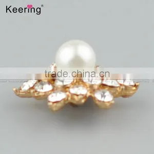 Fashionable Custom Shirt Metal Pearl Button for Decoration WBK-1483 thumbnail-2