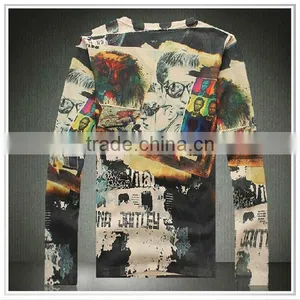 2014 Custom Design Cotton T-shirt / Fashion Digital Print T-shirt thumbnail-1