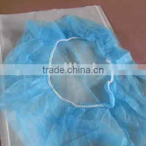 Free Samples Sterile Disposable Medical Nurse Hairnet Elastic Cap Colorful thumbnail-1
