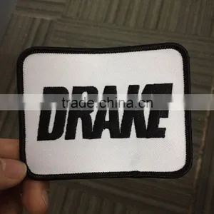 2016 Custom High Quality Durable Washable Garments Embroidery Patches thumbnail-2