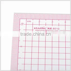 Kearing Chinese Manufacture OEM Customized Plastic Fashion Design Rulers # 8010 thumbnail-4
