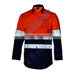Cotton FR Insect Repellent Clothing With Reflective Tapes thumbnail-1