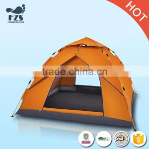 T16 Multifunction High Quality Aluminum Pole Double Layers Dome Tent thumbnail-1